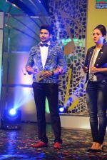Asha Negi, Hussain Kuwajerwala at the launch of Indian Idol Junior on 21st May 2015